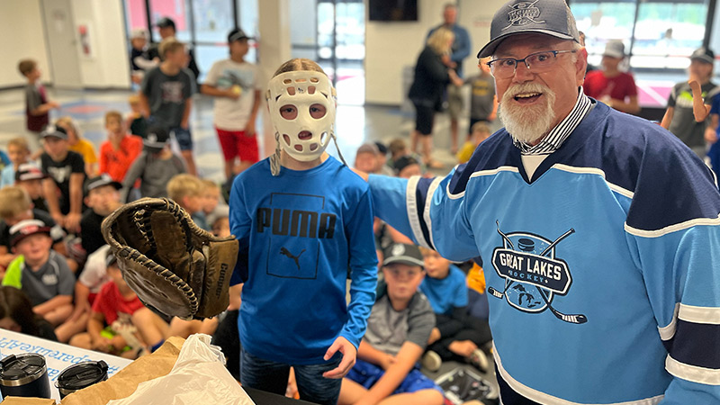 Great Lakes Hockey cultivates the love of hockey to the next generation. From numerous camps around the country to the trendy hockey apparel, GLH is here to provide the best training and style in the game.