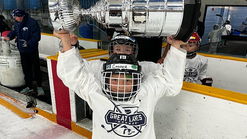 Great Lakes Hockey cultivates the love of hockey to the next generation. From numerous camps around the country to the trendy hockey apparel, GLH is here to provide the best training and style in the game.